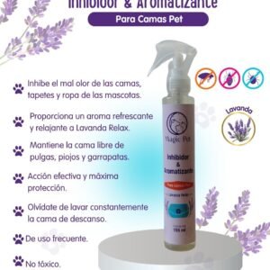 Inhibidor & Aromatizante para Camas Pet🌿🐶🐱